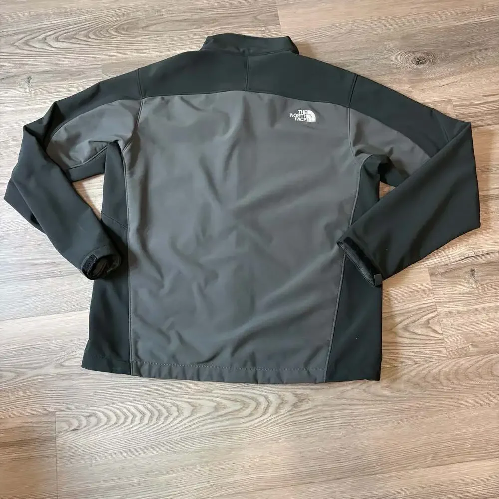 The North Face Apex Bionic Softshell Jacket Gray Black Men's L